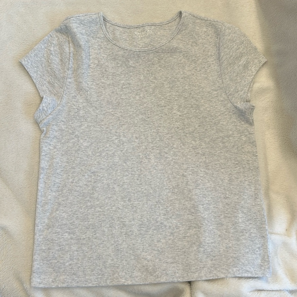American eagle ribbed tee